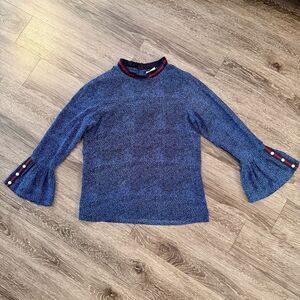 Rungolee Aimee Blouse in Navy